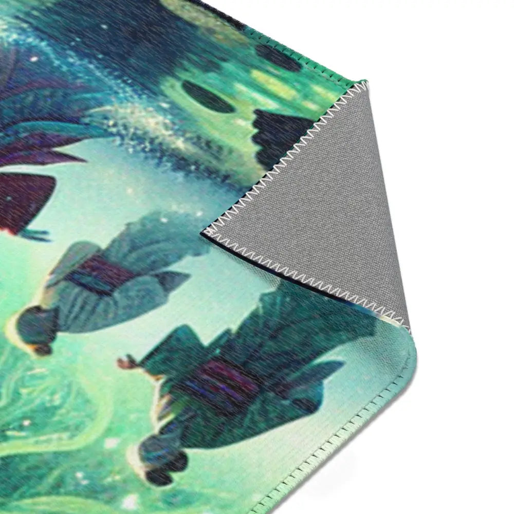 Japanese Folklore Area Rug Magical World Design