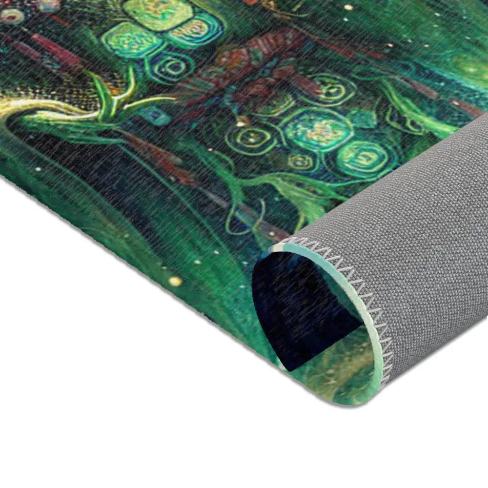 Japanese Folklore Area Rug Magical World Design