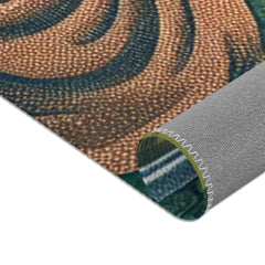 Japanese Folklore Depicted Exquisite Area Rug for Living