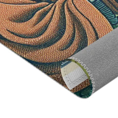 Japanese Folklore Depicted Exquisite Area Rug for Living