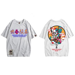 Japanese Ghost Demon Harajuku Oversized T-Shirt