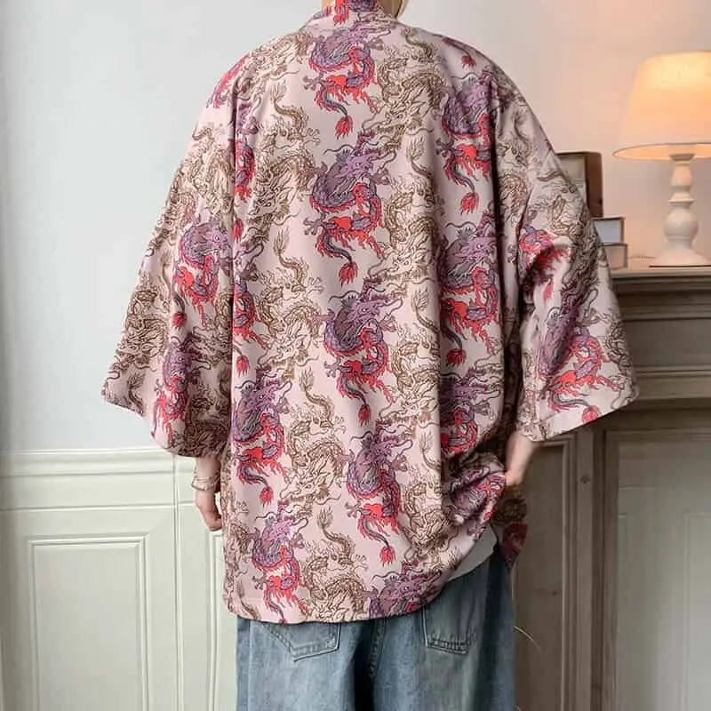 Japanese Kimono Harajuku Shirt for Casual Streetwear