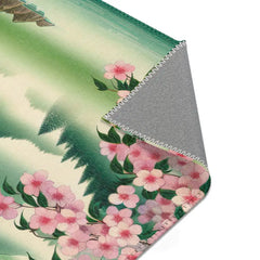 Japanese Sakura Meticulously Designed Area Rug