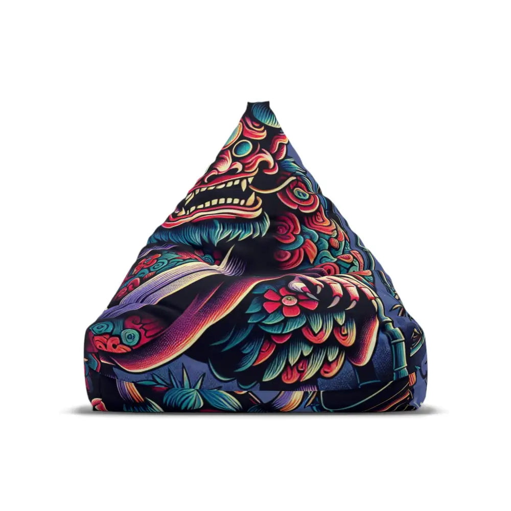 Japanese Yokai Art Area Bean Bag Chair Cover 38’’ × 42’’