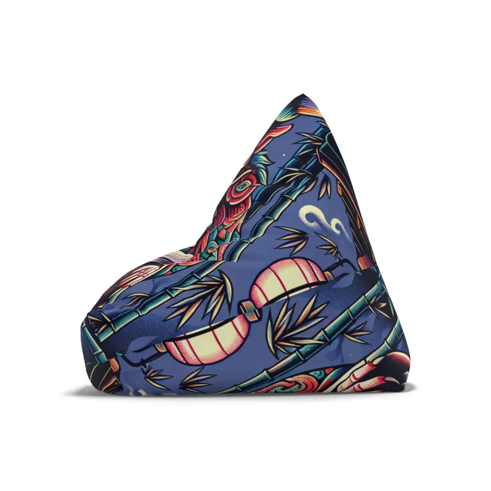 Japanese Yokai Art Area Bean Bag Chair Cover