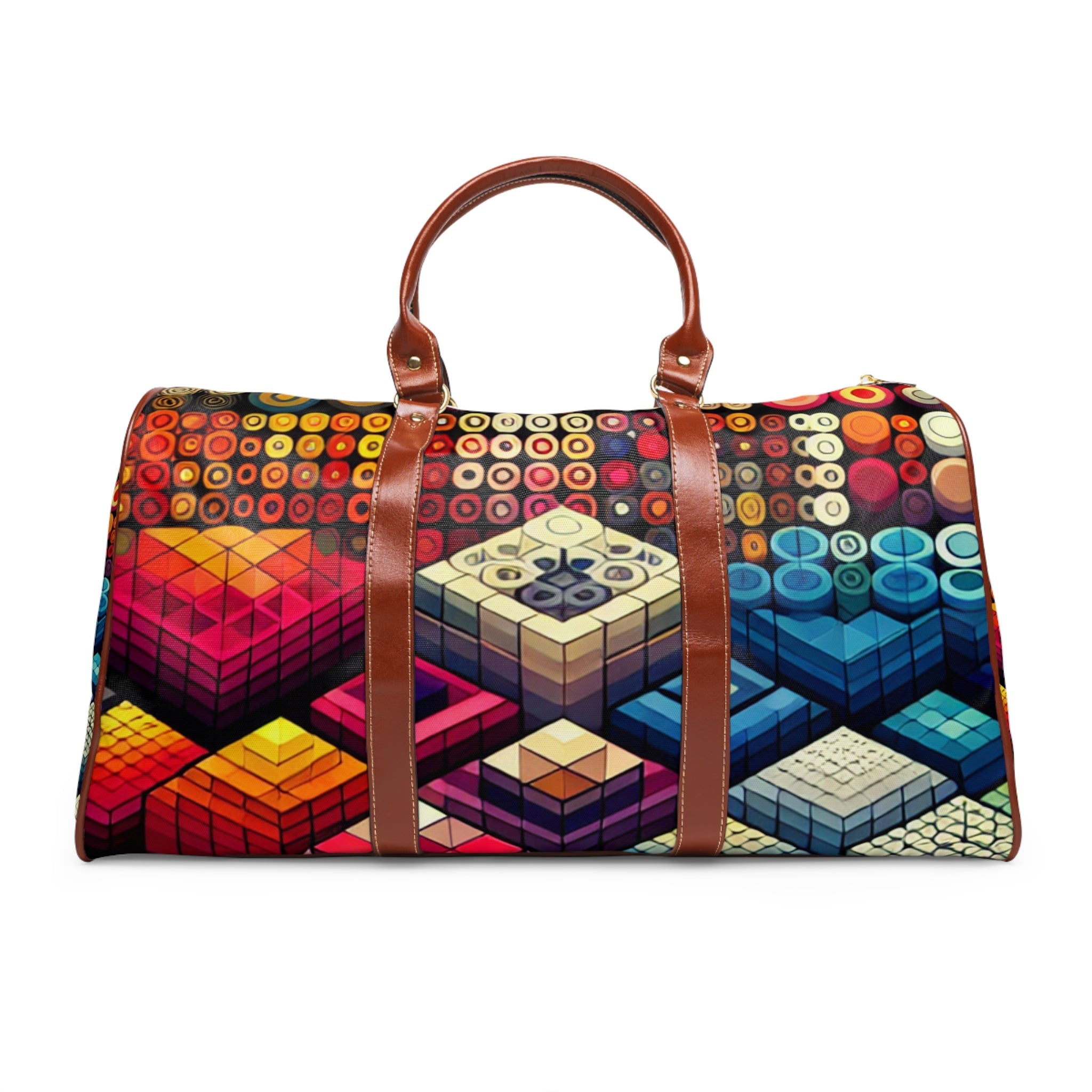 Jasper Mondrian - Geometric Travel Bag