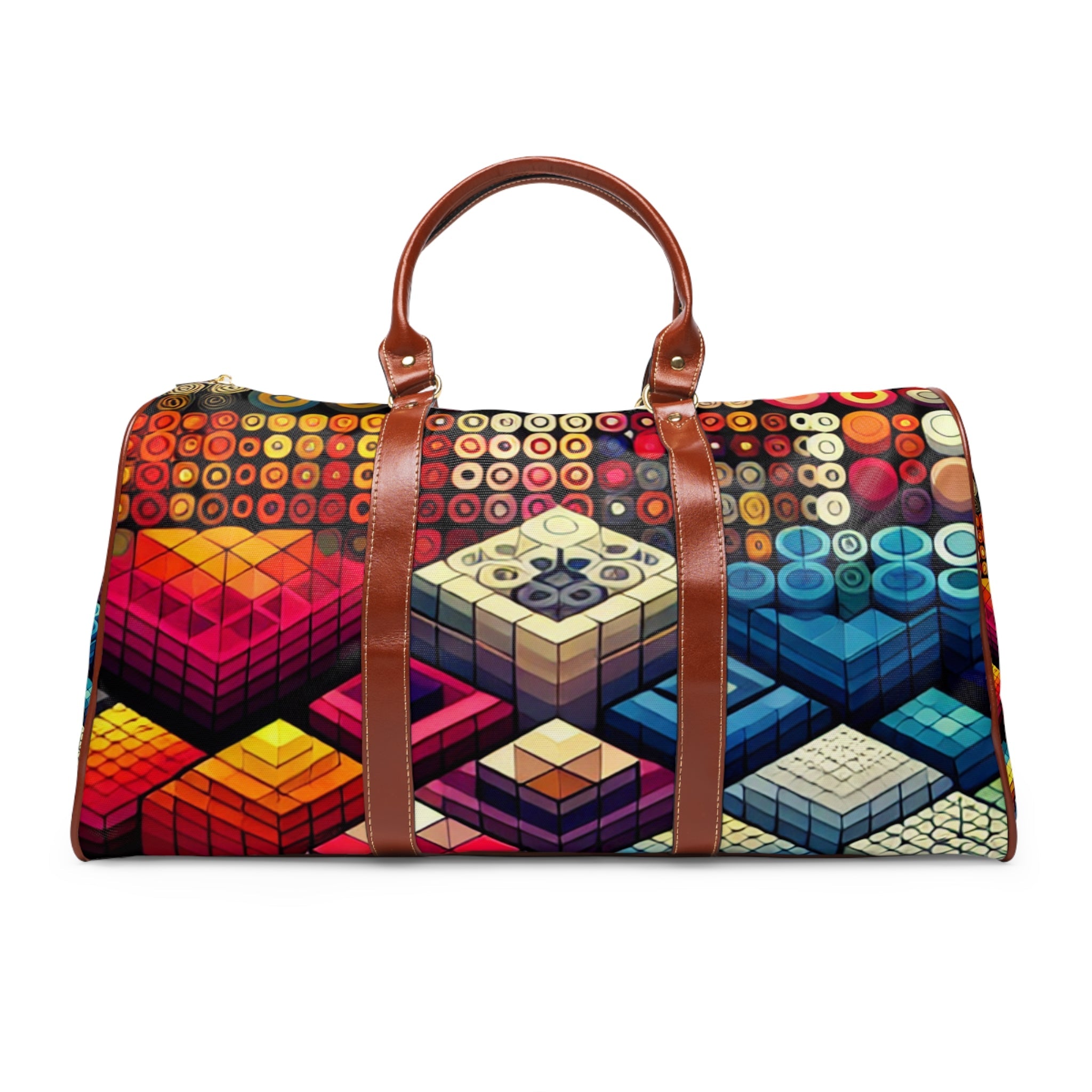 Jasper Mondrian - Geometric Travel Bag