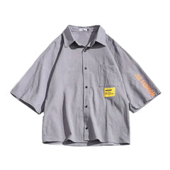 JGE Button Short Sleeve Shirt