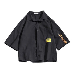 JGE Button Short Sleeve Shirt