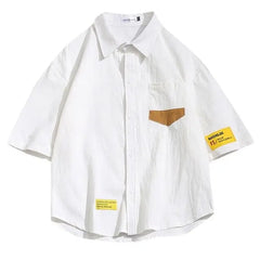 JGE Button Short Sleeve Shirt