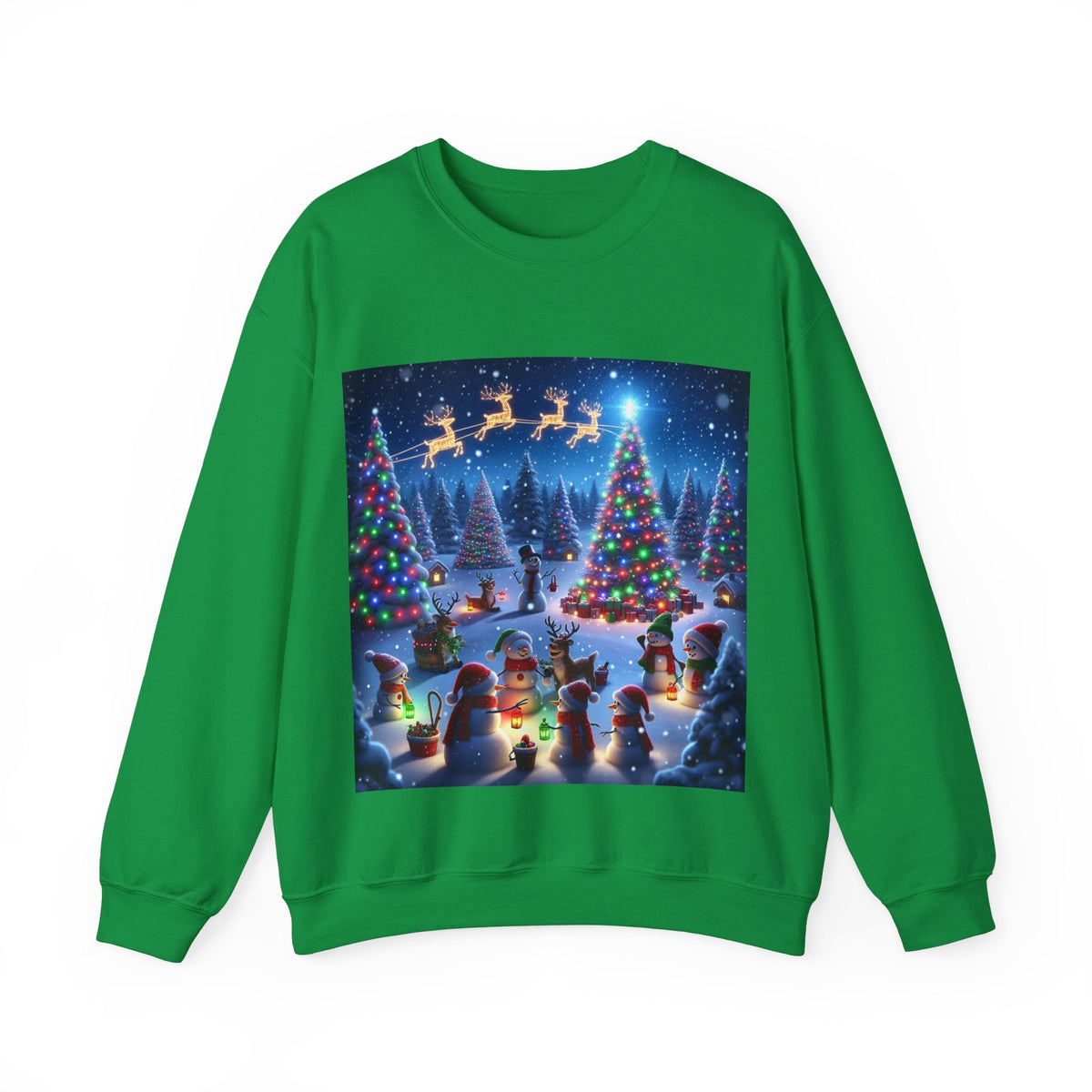 ’Jubilant Yuletide Magic - Christmas Sweatshirt’ S / Irish