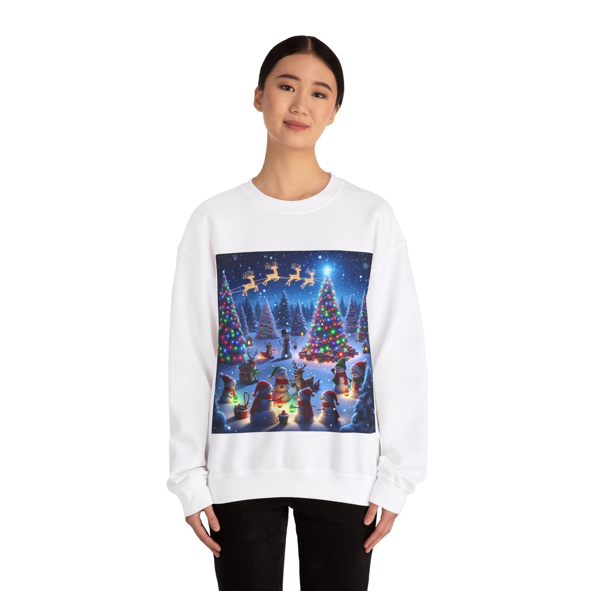 ’Jubilant Yuletide Magic - Christmas Sweatshirt’