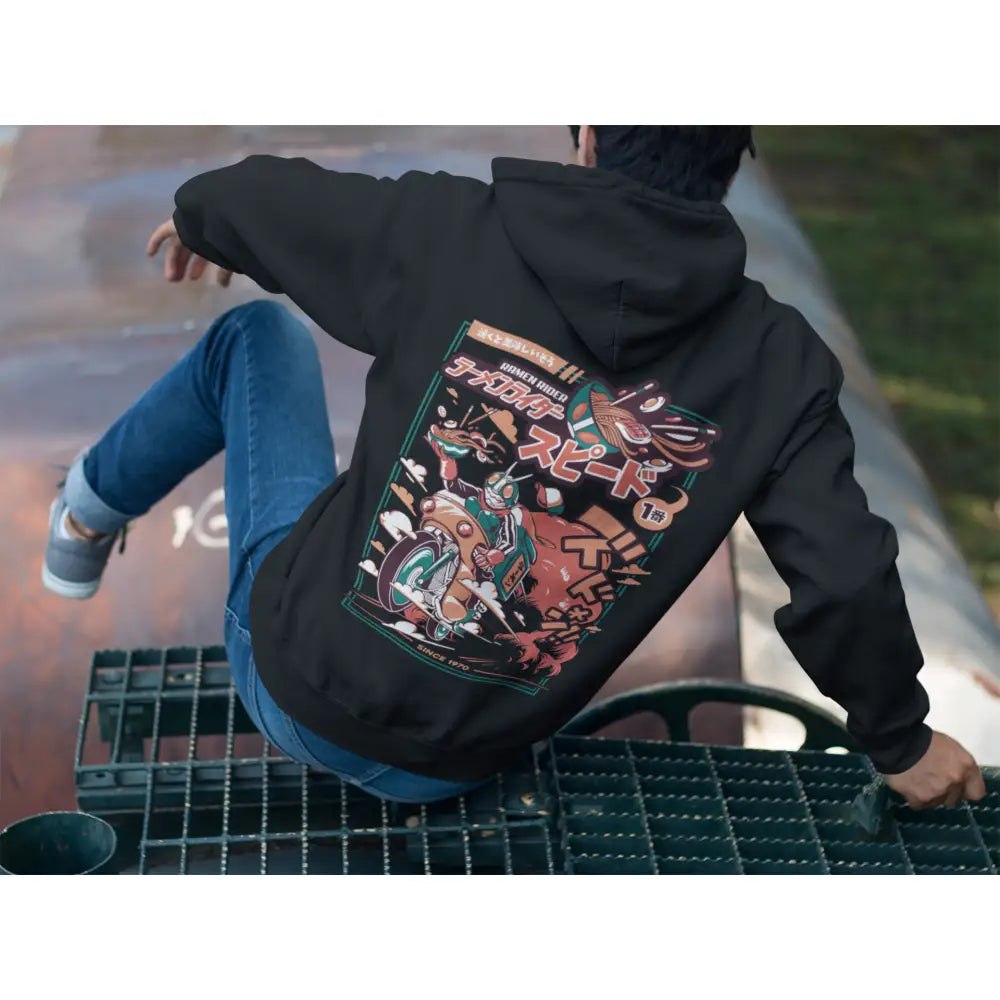 Kamen Rider Printed Urban Hoodie Japanese Design
