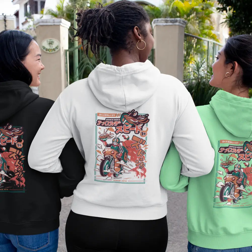 Kamen Rider Printed Urban Hoodie Japanese Design