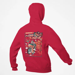 Kamen Rider Printed Urban Hoodie Japanese Design Red / S