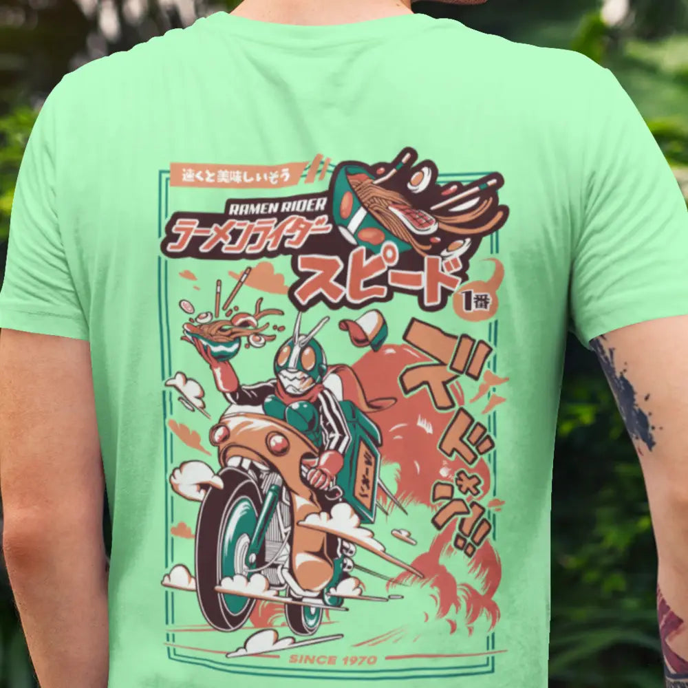 Kamen Rider Urban T Shirt for Fans Heather Mint / S