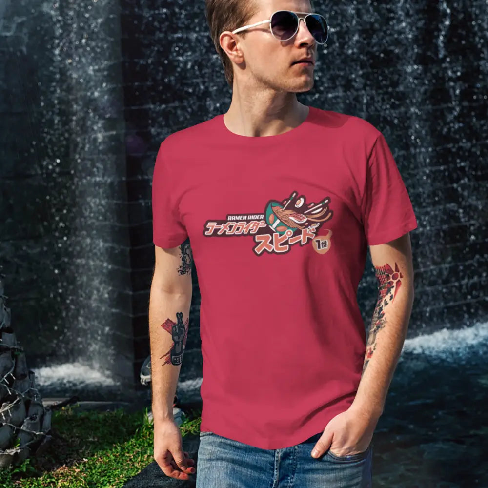 Kamen Rider Urban T Shirt for Fans Red / XS