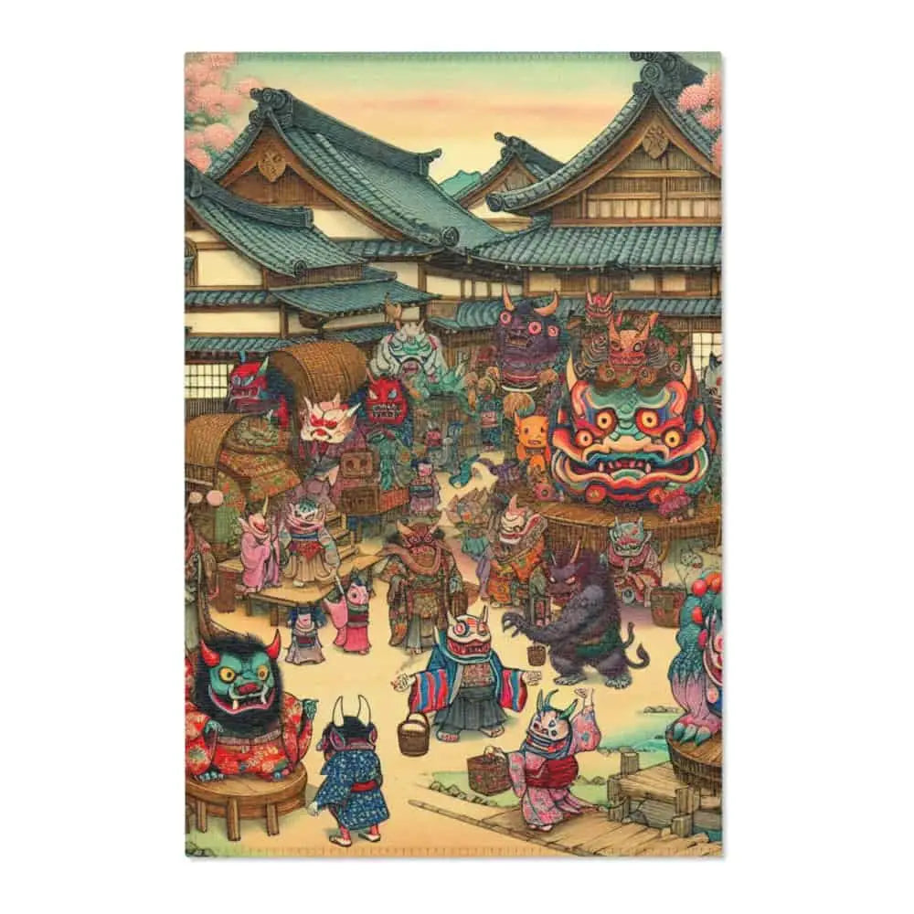 Katsuro Yoshimura - Japanese Yōkai Rug