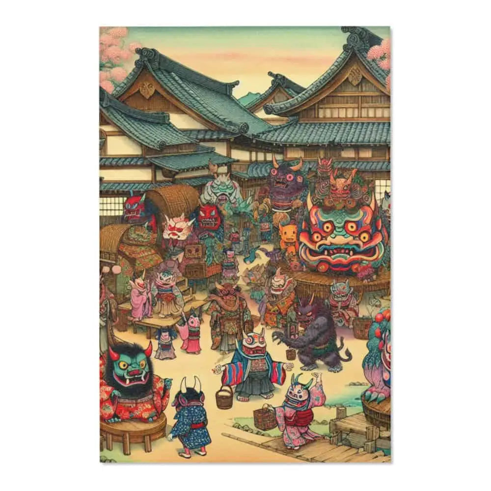 Katsuro Yoshimura - Japanese Yōkai Rug - 48’ × 72’