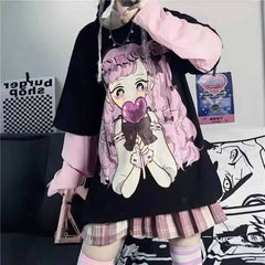 Kawaii Anime Girl Sweatshirt