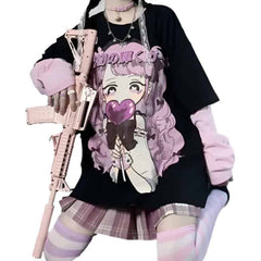 Kawaii Anime Girl Sweatshirt