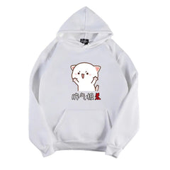 Kawaii Japanese Cartoon Cat Hoodie