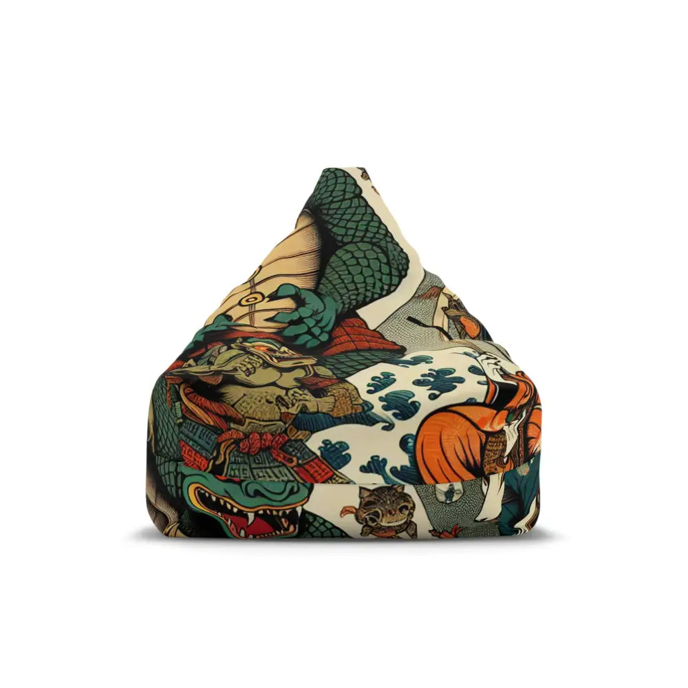 Kazuki Hokusai - Japanese Yōkai Bean Bags Chair - 27’ ×