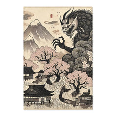 Kazuki Hokusai - Japanese Yōkai Rug - 24’ × 36’ - Home Decor