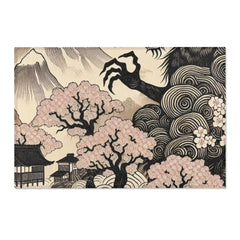 Kazuki Hokusai - Japanese Yōkai Rug - 36’ × 24’ - Home Decor