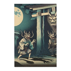 Kazuki Hokusai - Japanese Yōkai Rug - 48’ × 72’ - Home Decor