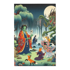 ’Kazumi Kurosawa - Japanese Yōkai Rug’ - 48’ ×