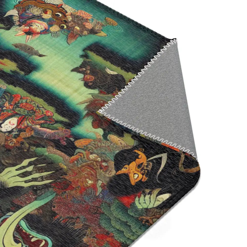 Kazumi Nishimura - Japanese Yōkai Rug - Home Decor