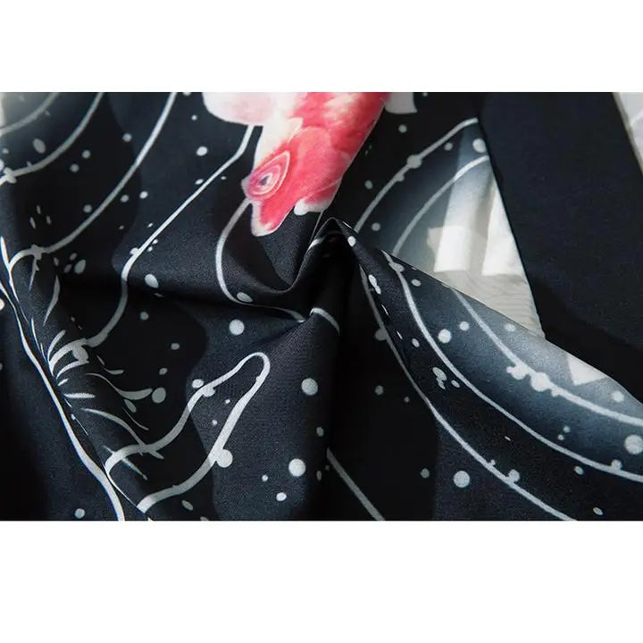Kimono Goldfish Japanese Style 3/4 Sleeve