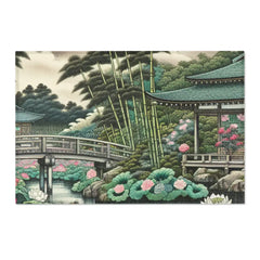 ’Kiyoshi Hokusai - Japanese Rug’ - 36’ × 24’ - Home Decor
