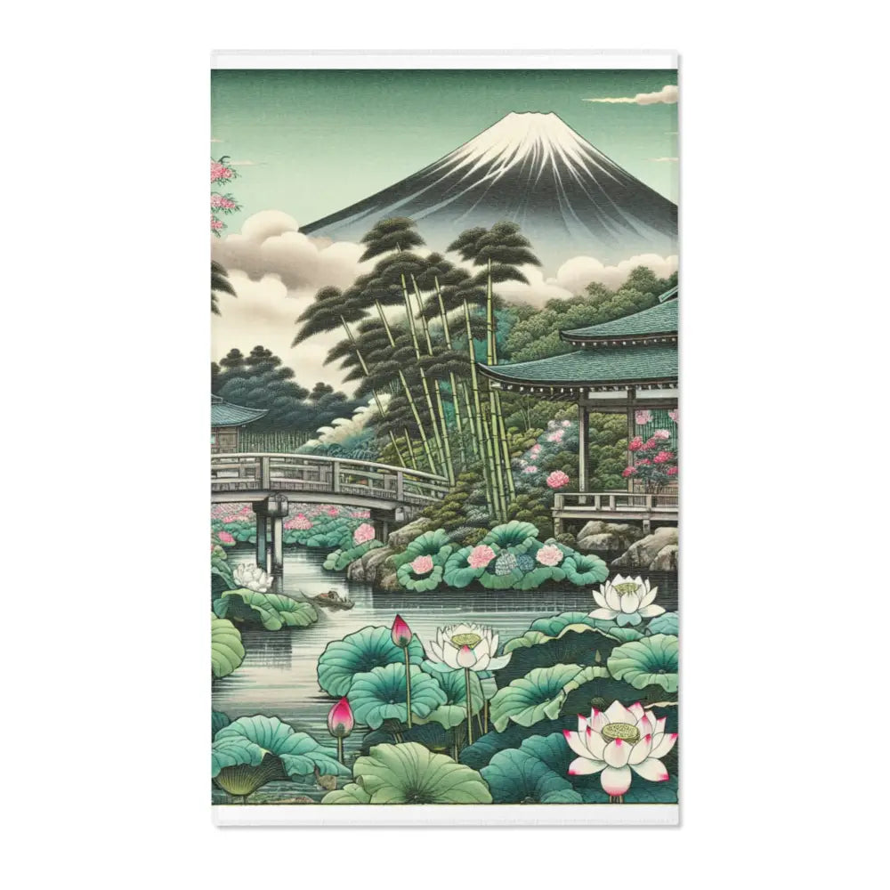 ’Kiyoshi Hokusai - Japanese Rug’ - 36’ × 60’ - Home Decor