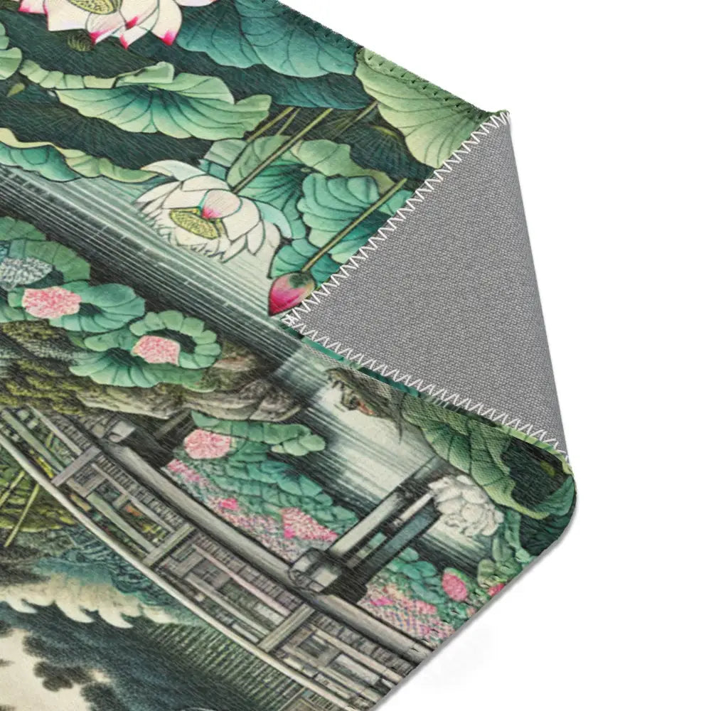 ’Kiyoshi Hokusai - Japanese Rug’ - Home Decor