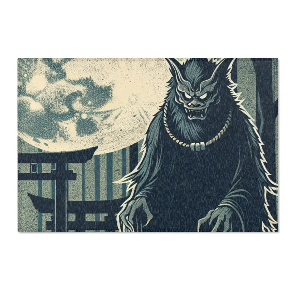 Kiyoshi Narihira - Japanese Yōkai Rug