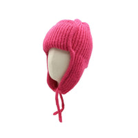 Thumbnail for Knitted Ear Protection Tethered Flanging Knitted Beanie