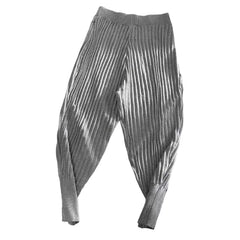Knitted Harem Elastic High Waist Pants - Gray / M - Jogger
