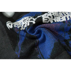 Knitted Off Shoulder Plus Size Sweater Cool Dark Fashion