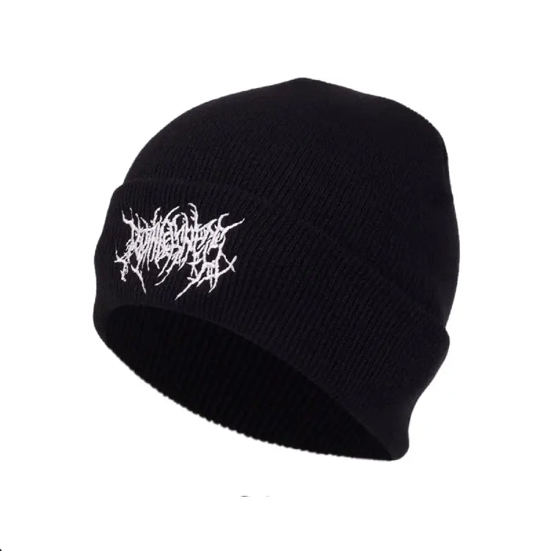 Knitted Soft Winter Warm Embroidered Beanies