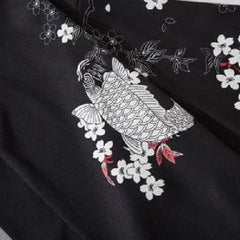 Koi Fish 3/4 Sleeve Kimono - KIMONO