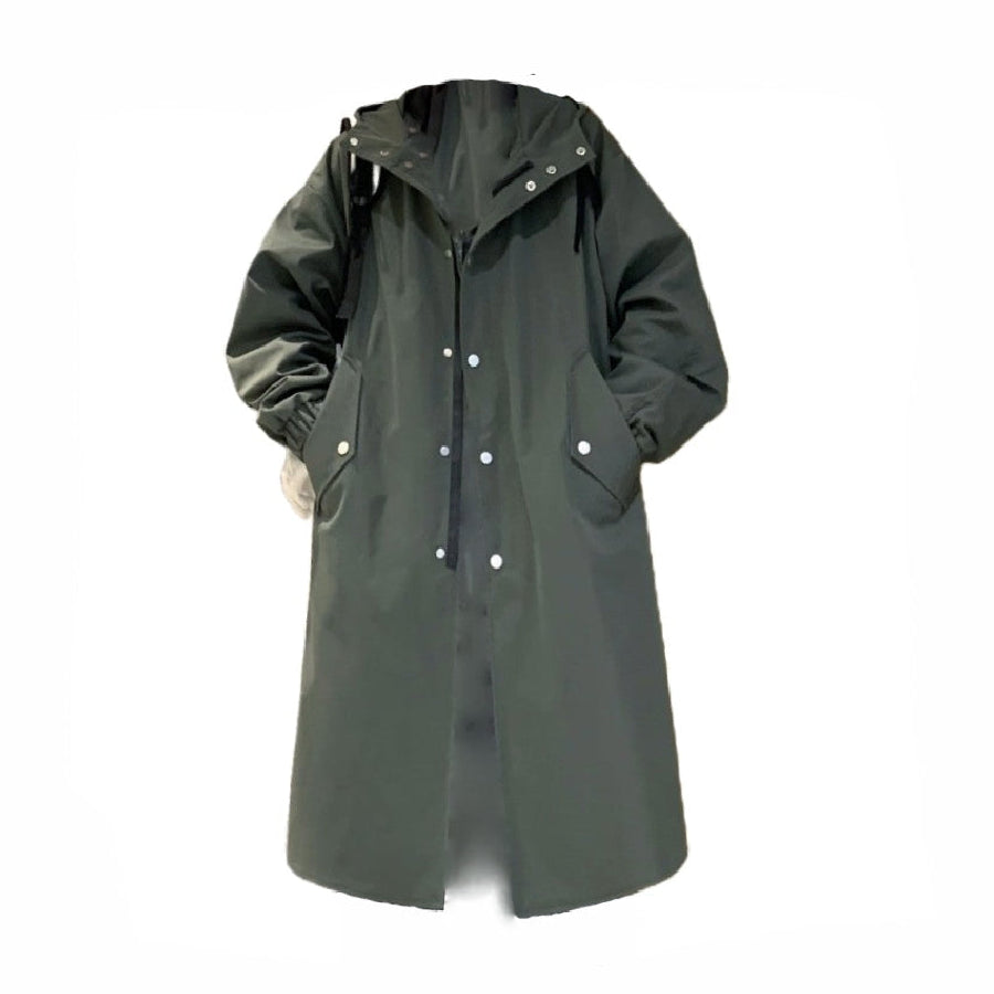 Korean Style Oversize Solid Color Coat