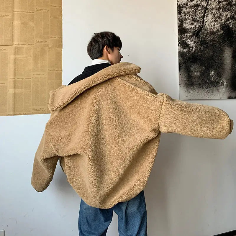 Korean Winter Warm Oversized Men’s Coats