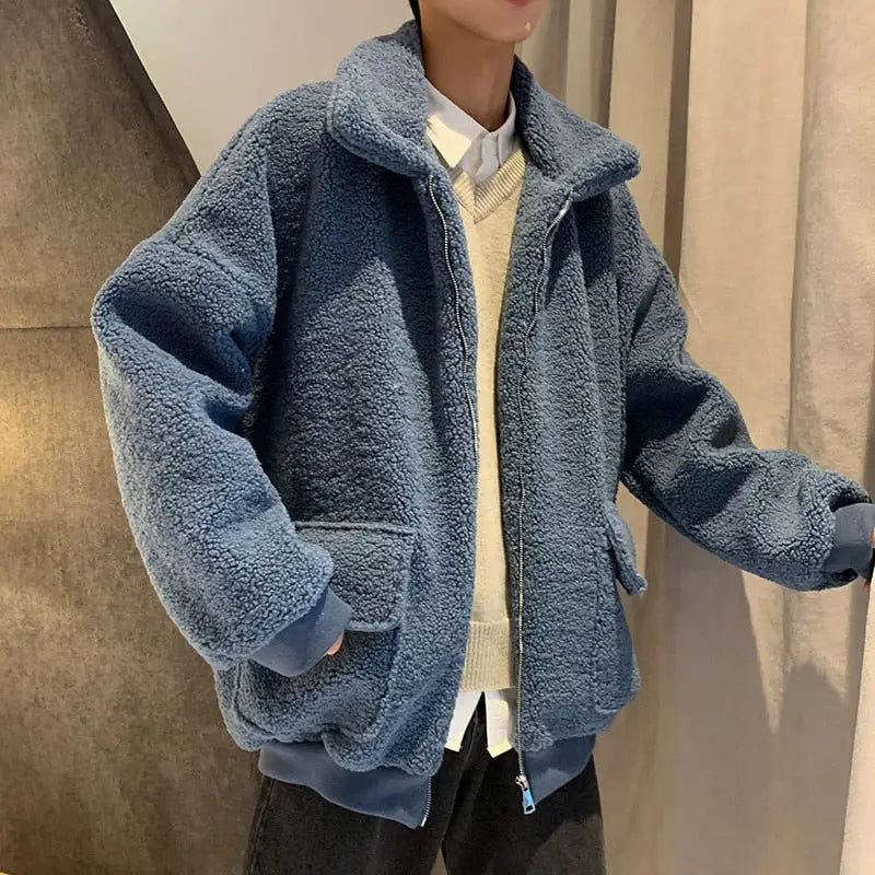 Korean Winter Warm Oversized Men’s Coats