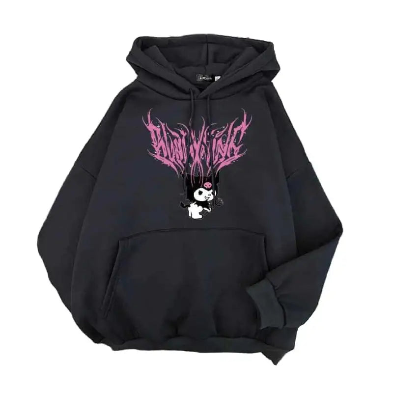 Kuromi Cute Rabbit Hoodie