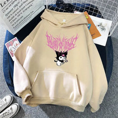 Kuromi Cute Rabbit Hoodie