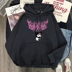 Kuromi Cute Rabbit Hoodie