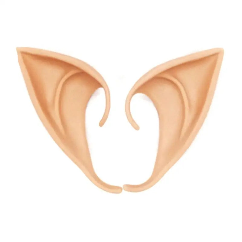 Latex Ears Fairy Cosplay Costume Accessories - D / Rose