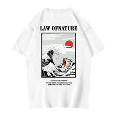 Law Of Nature The Great Wave Tshirt